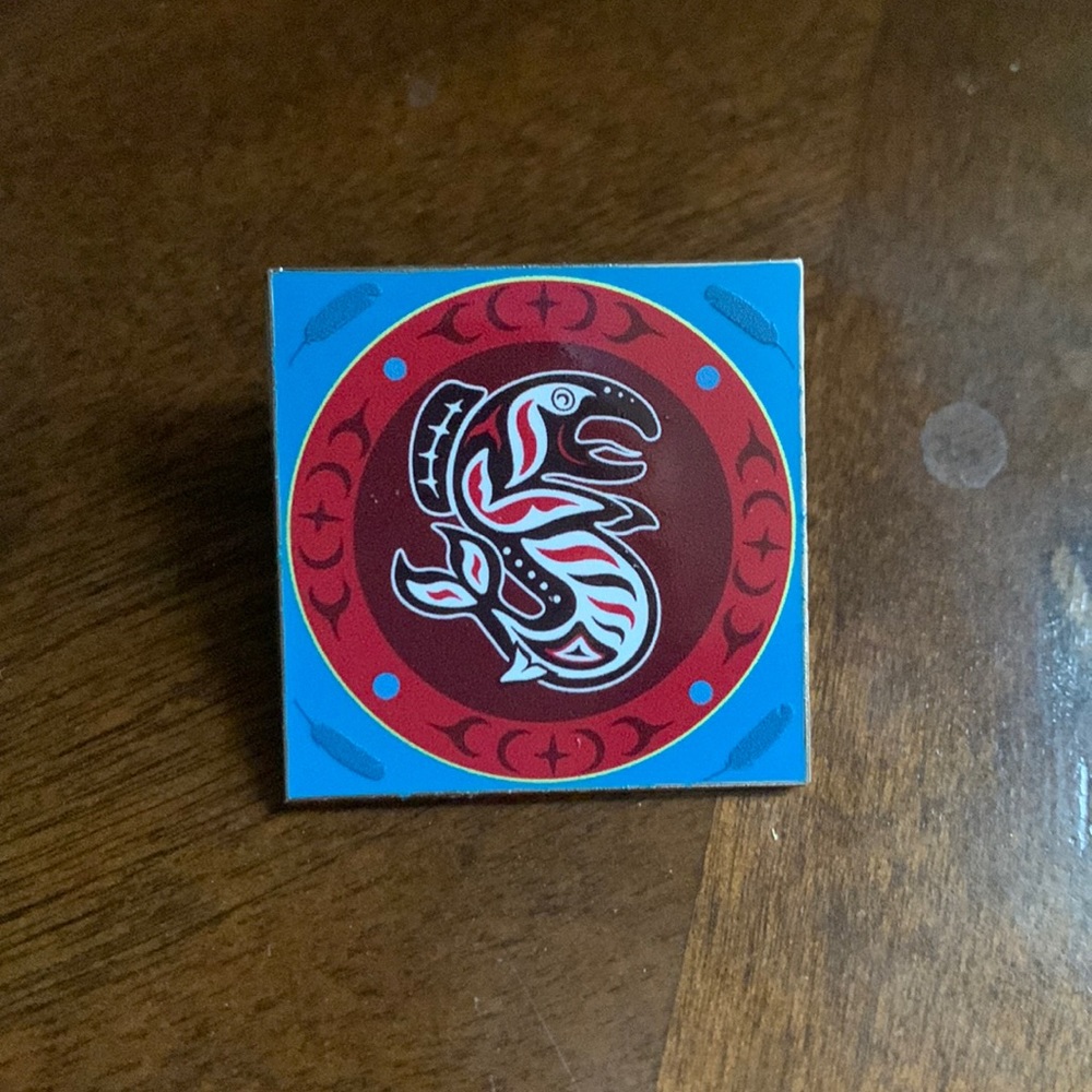 NHL Seattle Kraken Indigenous Peoples Night Enamel Pin